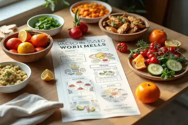 7 Day Meal Plan: A Full Week of Healthy Breakfast Lunch and Dinner Ideas