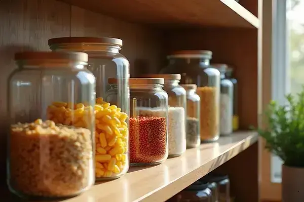 How to Organize Pantry Jars and Containers: Space-Saving Solutions